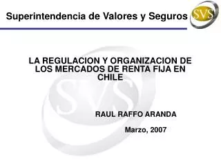 superintendencia de valores y seguros