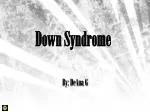 Down Syndrome - slide 1