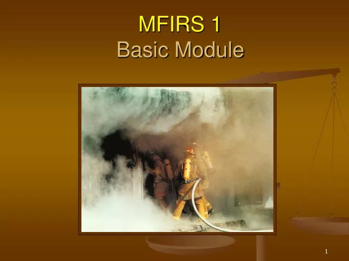 mfirs 1 basic module