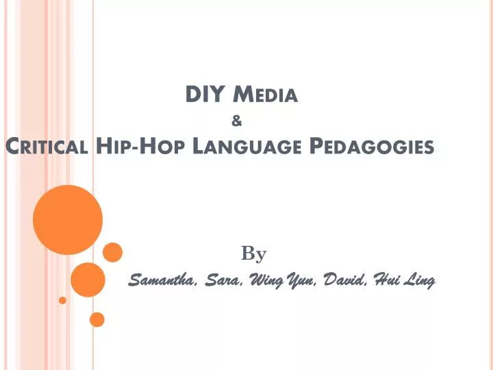 diy media critical hip hop language pedagogies
