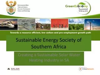 Sustainable Energy Society of Southern Africa