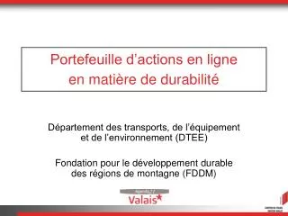 portefeuille d actions en ligne en mati re de durabilit