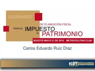 carlos eduardo ruiz d az