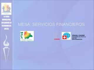 mesa servicios financieros