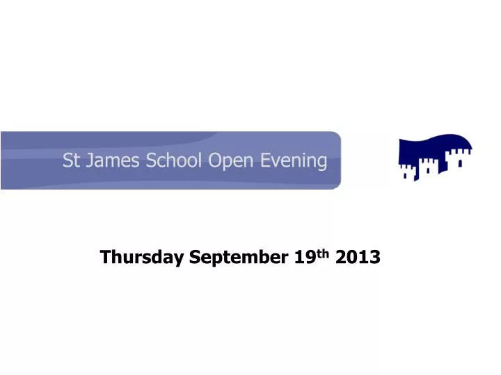 st james school open evening