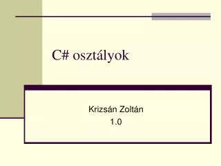 c oszt lyok