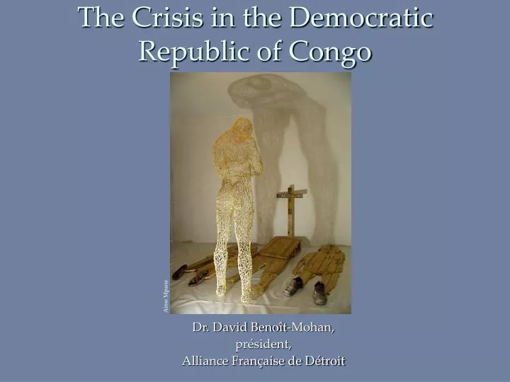 the crisis in the democratic republic of congo