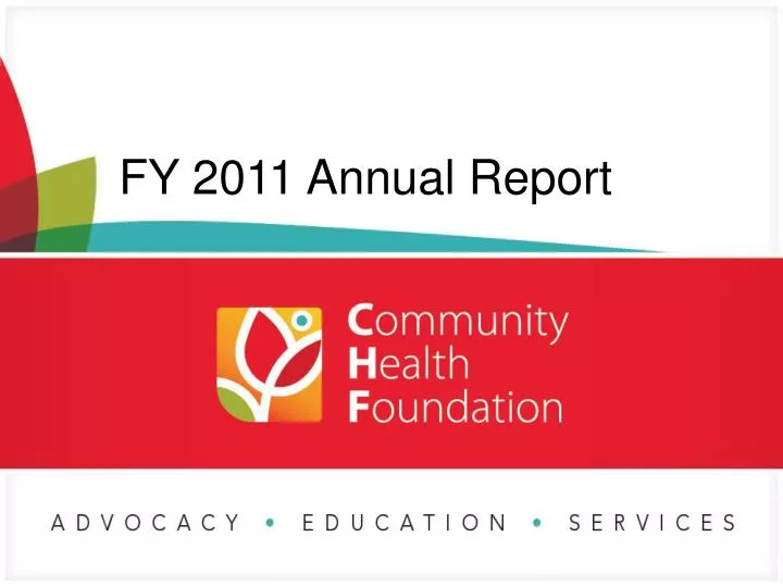 fy 2011 annual report