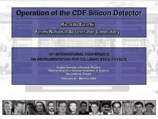 Operation of the CDF Silicon Detector