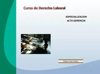 curso de derecho laboral