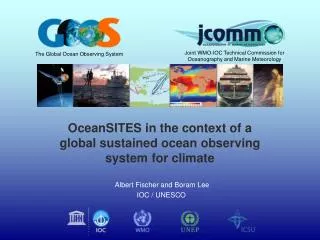 OceanSITES in the context of a global sustained ocean observing system for climate