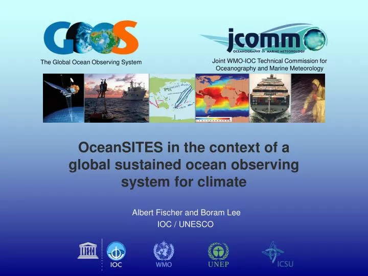 oceansites in the context of a global sustained ocean observing system for climate