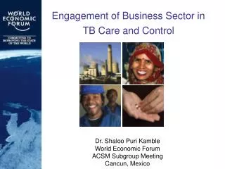 Engagement of Business Sector in TB Care and Control