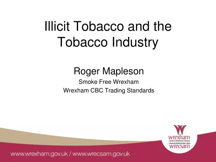 illicit tobacco and the tobacco industry