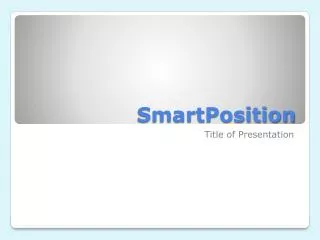 SmartPosition