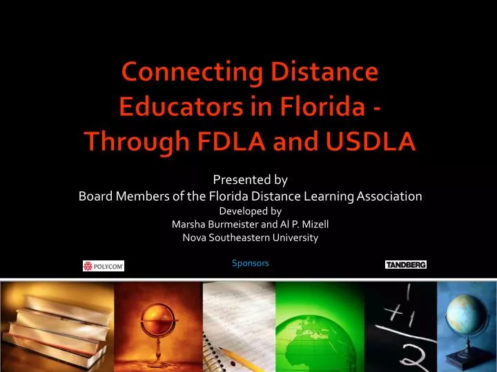 connecting distance educators in florida through fdla and usdla