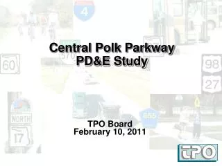 Central Polk Parkway PD&amp;E Study