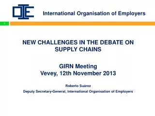 International Organisation of Employers