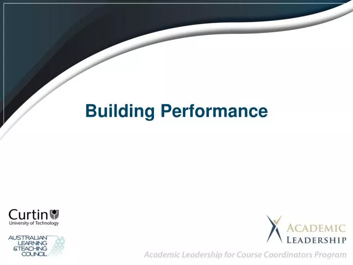 building performance