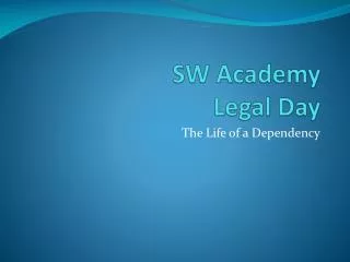 SW Academy Legal Day