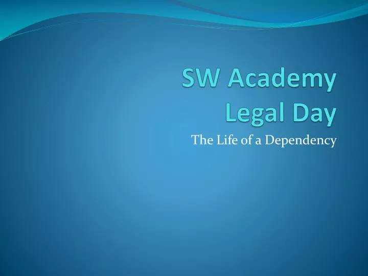 sw academy legal day