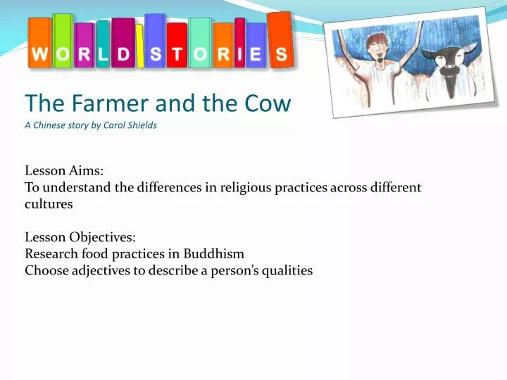 the farmer and the cow a chinese story by carol shields