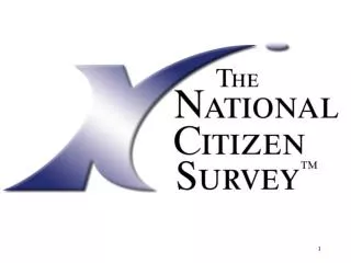 What is The National Citizen Survey TM ?