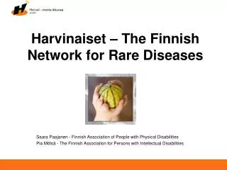 Harvinaiset – The Finnish Network for Rare Diseases
