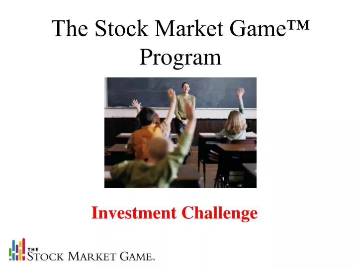 the stock market game program