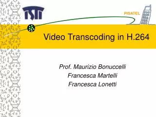 Video Transcoding in H.264