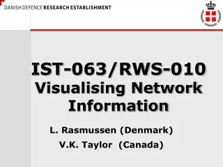 IST-063/RWS-010 Visualising Network Information