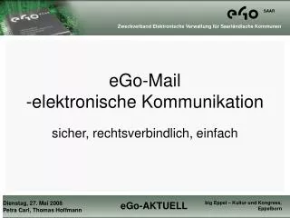 ego mail elektronische kommunikation