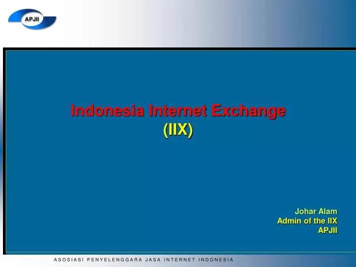 indonesia internet exchange iix
