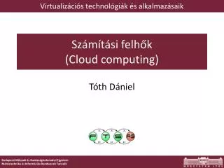 sz m t si felh k cloud computing