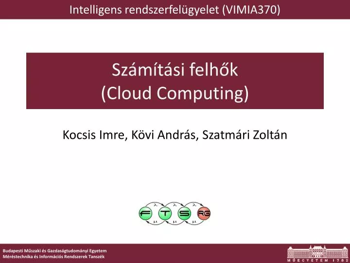 sz m t si felh k cloud computing