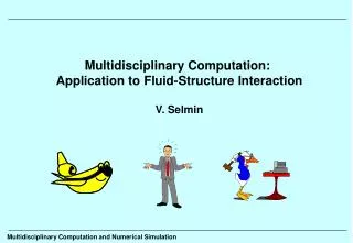 Multidisciplinary Computation: Application to Fluid-Structure Interaction V. Selmin