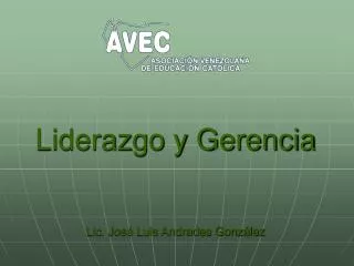 liderazgo y gerencia