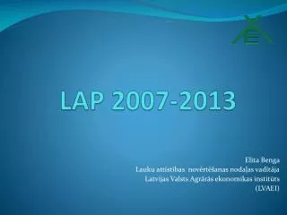 lap 2007 2013