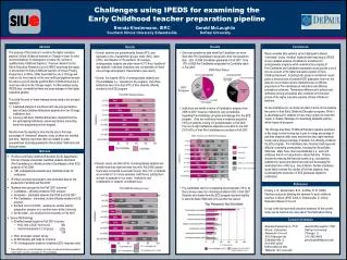 Challenges using IPEDS for examining the Early Childhood teacher preparation pipeline