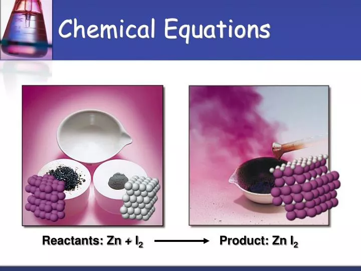 chemical equations