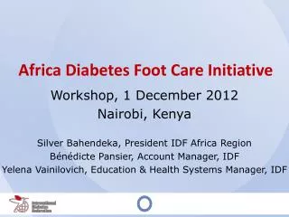Africa Diabetes Foot Care Initiative