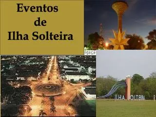 eventos realizados em ilha solteira