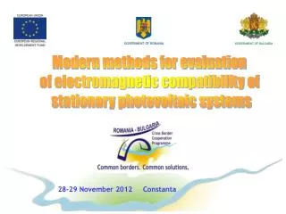 28-29 November 2012 Constanta