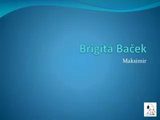 Brigita Ba?ek