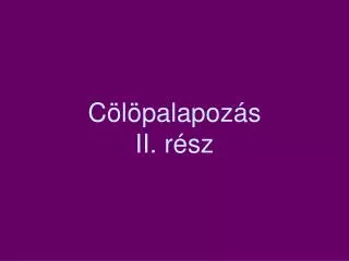c l palapoz s ii r sz