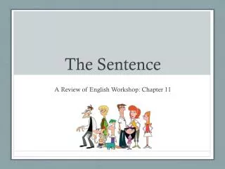 the sentence