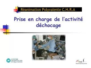 prise en charge de l activit d chocage