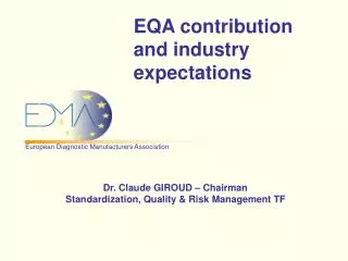 EQA contribution and industry expectations