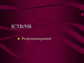 ICTB/NB