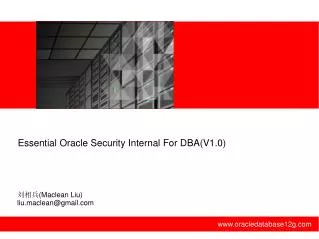 oracledatabase12g